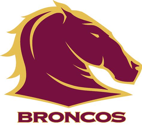 Brisbane Broncos Logo - Primary Logo - National Rugby League (NRL) - Chris Creamer's Sports ...