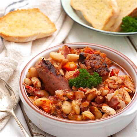 Chicken and Sausage French Cassoulet Recipe