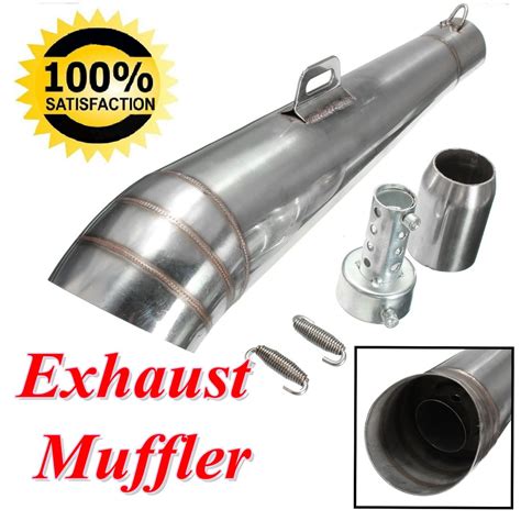 Universal Motorcycle Exhaust Muffler Pipe Tips for Pipe Diameter 38mm ...