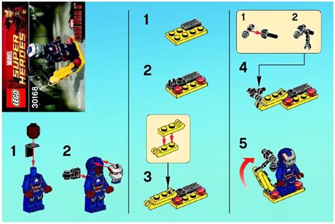 LEGO 30168 Gun mounting system Instructions, Marvel Super Heroes