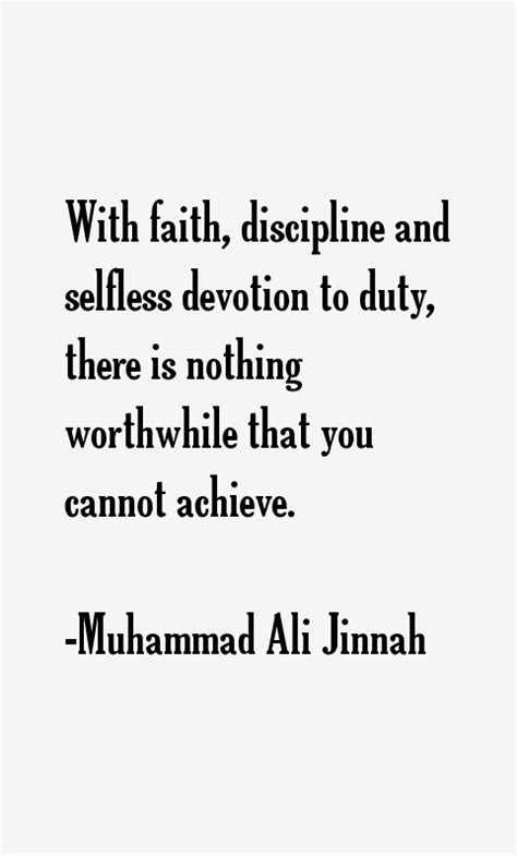 Muhammad Ali Jinnah Quotes & Sayings