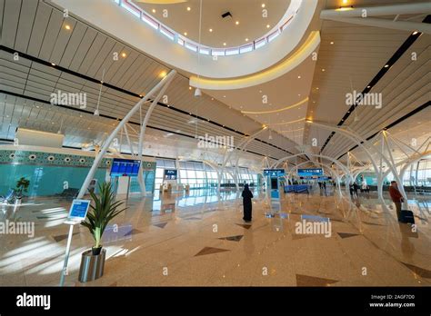 Interior view of the brand new Terminal 1 at the King Abdulaziz ...