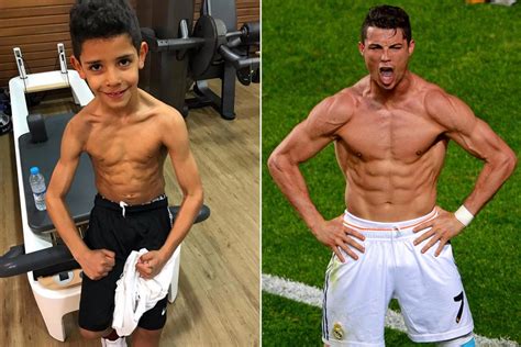 Cette photo du fils de Cris­tiano Ronaldo inquiète beaucoup ses fans ...