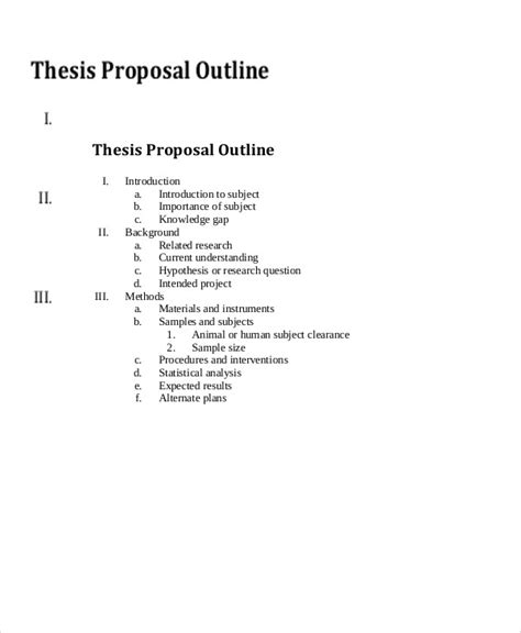 Pup Thesis Format Template - Thesis Title Ideas for College