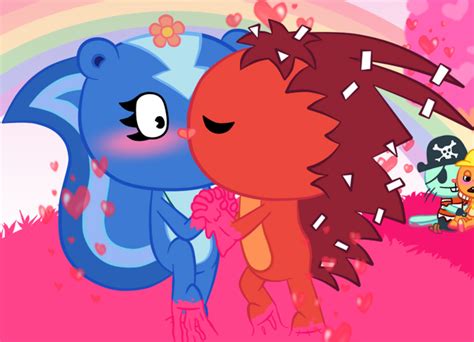 Image - Flaky Kiss Petunia.png | Happy Tree Friends Fanon Wiki | FANDOM ...