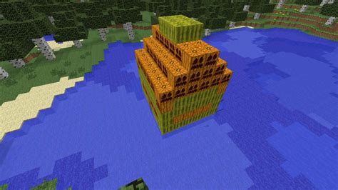 melon and pumpkin house Minecraft Map