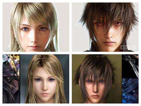 Looks like the character design of FF15/v13 has changed a lot in the ...