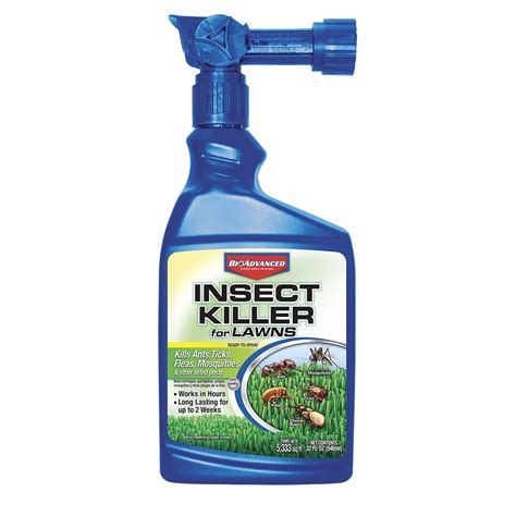 BioAdvanced Insect Killer for Lawns, Ready-to-Spray, 32-Ounce - Walmart ...