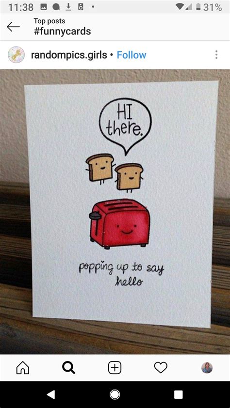 Pin by Kelly Graves on Cardspiration | Funny cards, Say hello, Sayings