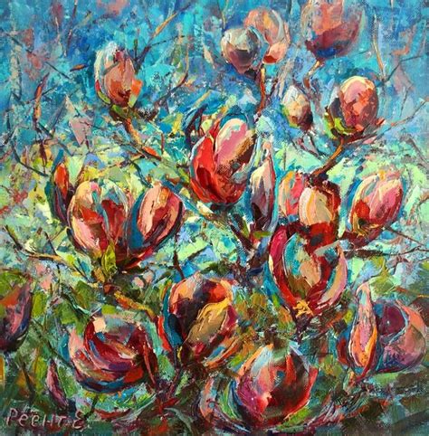 Magnolia blossoms. Painting | Painting, Magnolia blossom, Original art ...