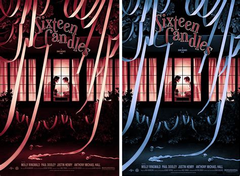 The Blot Says...: Sixteen Candles Movie Poster Screen Print by Sara Deck x Mondo