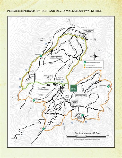 (RUn) And dEViLS WALKABoUT (WALK) HiKE - Wintergreen Resort