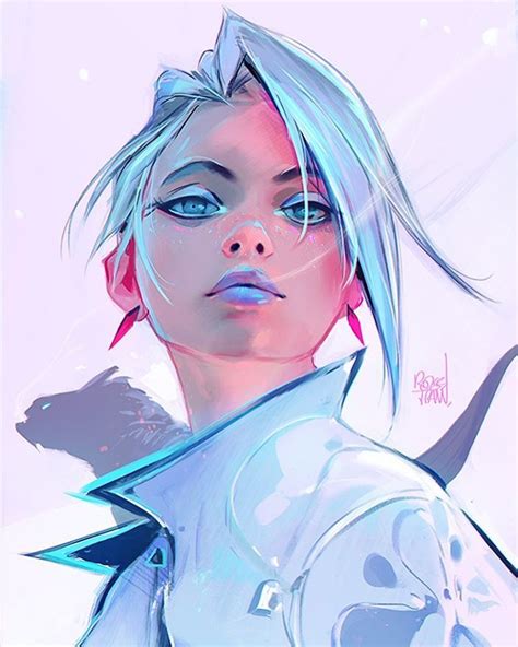 Смотрите это фото от @rossdraws на Instagram • Отметки «Нравится»: 23.2 тыс. Digital Art Girl ...