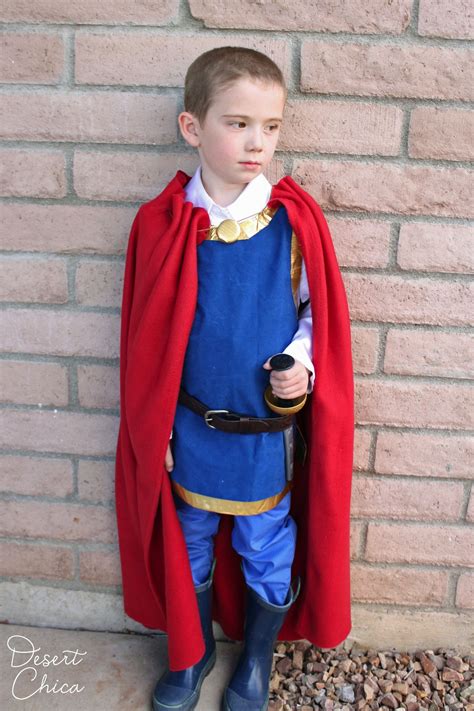 Easy DIY Snow White Prince Costume - Desert Chica