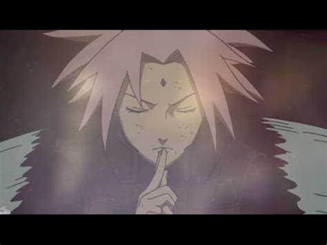 Sakura Haruno Mitotic Regeneration One Hundred Healings Byakugō no Jutsu - Haruno Sakura video ...