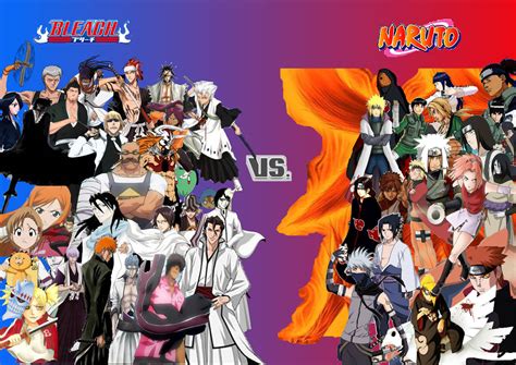 Bleach vs. Naruto collage by AzureKensei on DeviantArt