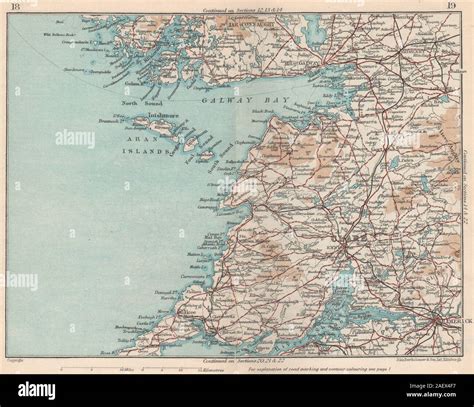 Galway bay map hi-res stock photography and images - Alamy