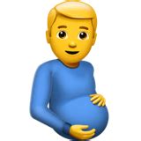 🫃 Pregnant man Emoji - Discord Emoji