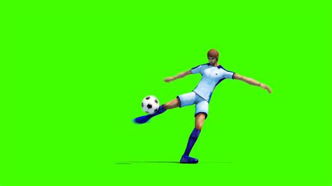 Soccer Player Kick - 3D Model Animated - PixelBoom