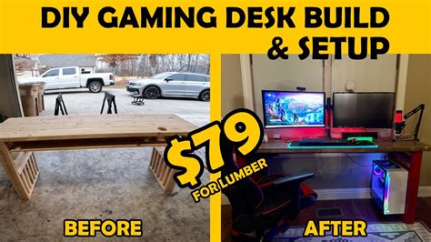 DIY Gaming Desk Construct & Setup - Bicara Tekno