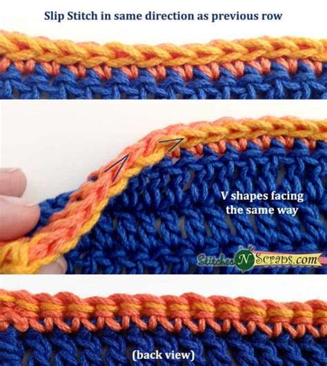 Slip Stitch Edgings Tutorial • Free Crochet Tutorials and Patterns