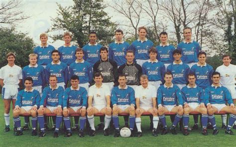 Millwall Squad Shots 1989 - 1991