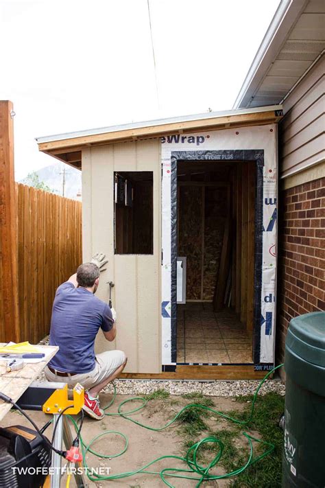 How to install shed siding and trim | Building a shed from scratch