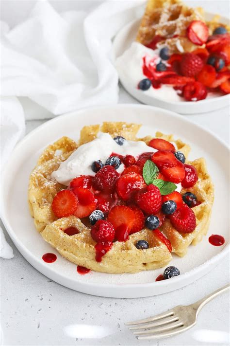 Easy Gluten-Free Belgian Waffles (Light & Fluffy!)