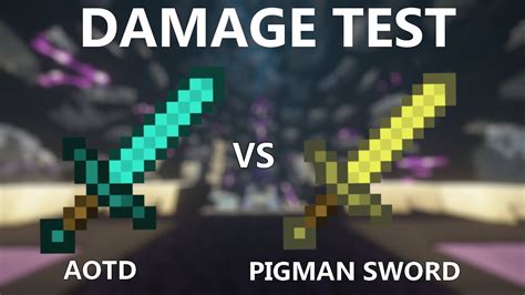 AOTD vs Pigman sword damage test (w/ godpot) - YouTube