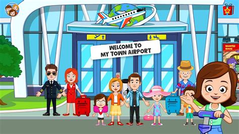 Download My Town : Airport Free on PC with MEmu