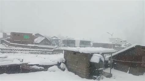 Kashmir Weather, Snowfall in Kashmir:- Snow Blanket Covers Hilly Areas ...