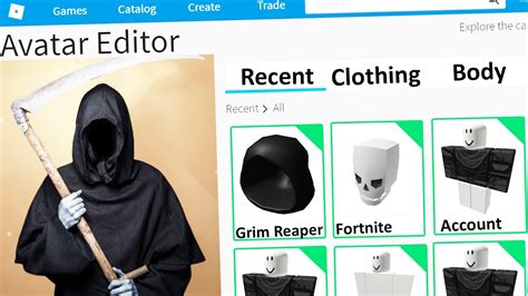 Roblox Grim Reaper Shirt