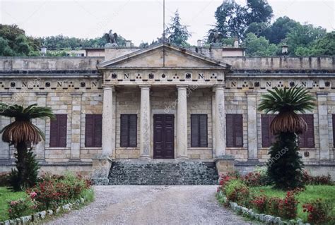 Italy, Tuscany, Elba Island, Napoleon Bonaparte house facade - FILM SCAN — Stock Photo ...