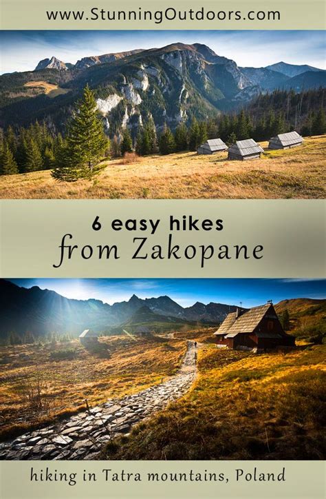 6 easy hikes from Zakopane - trails for beginners in Tatra mountains ...