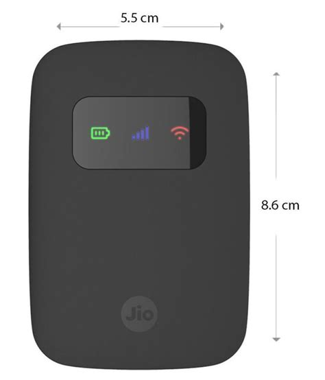 JioFi 4G Hotspot JMR540 (JioFi 3) upto 150Mbps (Black) 4G Data Cards - Buy JioFi 4G Hotspot ...