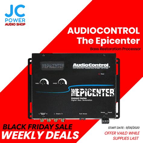 The Epicenter by AudioControl - JC Power Audio Shop San Diego's Preferred Aftermarket Installers