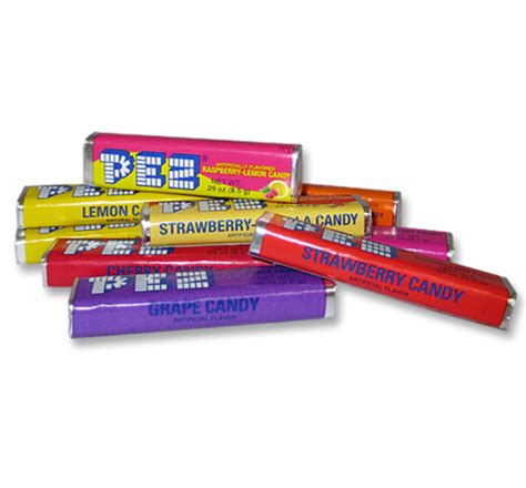 PEZ CANDY FRUIT FLAVOR FULL ROLLS BULK (50/LB)