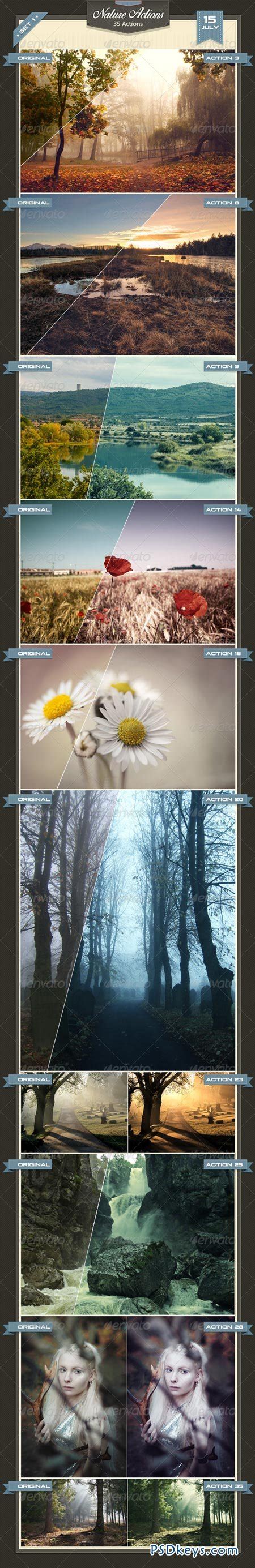 Nature Photoshop Actions 8282537 » Free Download Photoshop Vector Stock image Via Torrent ...