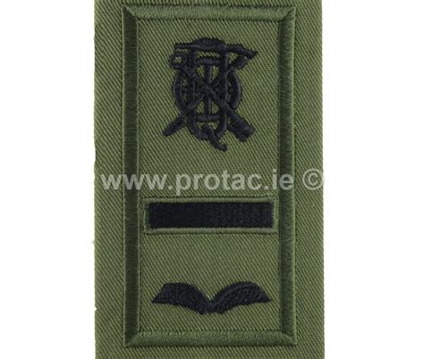 Irish Air Corps Tactical Rank Sliders - Enlisted - Protac - Military Shop