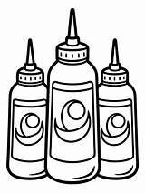 Sauce Bottle Coloring Book Vectors & Illustrations For Free Download  sketch template