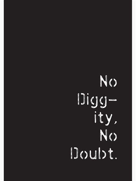 "No Diggity No Doubt - blackstreet music lyrics art" Canvas Print by ...