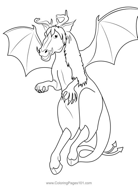 Jersey Devil 8 Coloring Page for Kids - Free Jersey Devils Printable ...