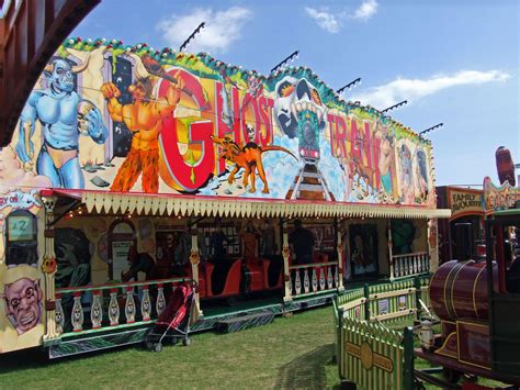 Richard Caddel's Ghost Train,at Weston Super Mare,Somerset,England | Carnival rides, Abandoned ...