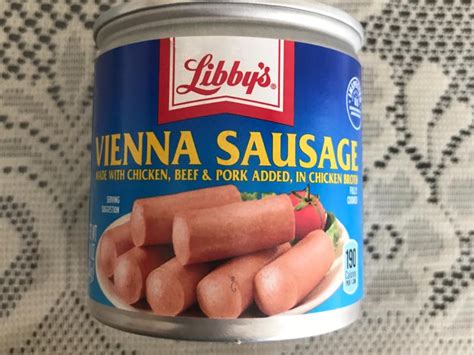 Vienna Sausage, canned Nutrition Facts - Eat This Much