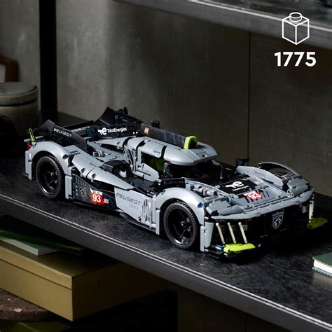 LEGO Technic 42156, PEUGEOT 9X8 24H Le Mans Hybrid Hypercar - Lekia.se