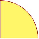 The perimeter of a quarter circle - Math Central