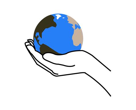 Hands Holding Globe Vector Art, Icons, and Graphics for Free Download