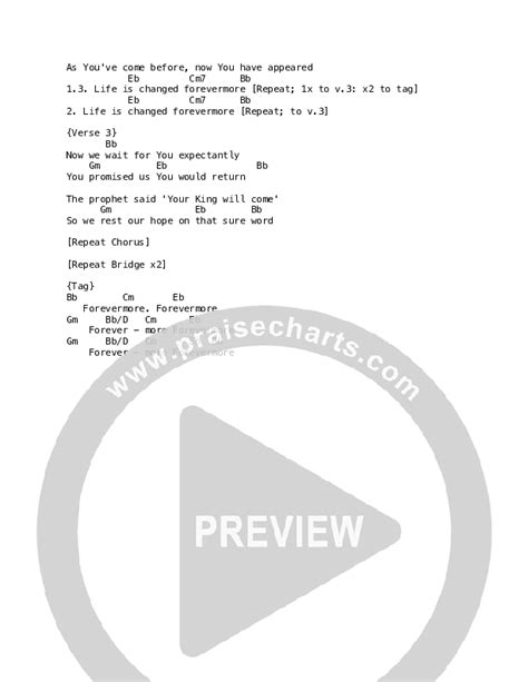 Hosanna Chords PDF (Casey J) - PraiseCharts