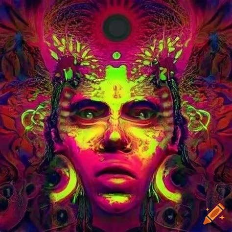 Abstract psychedelic artwork