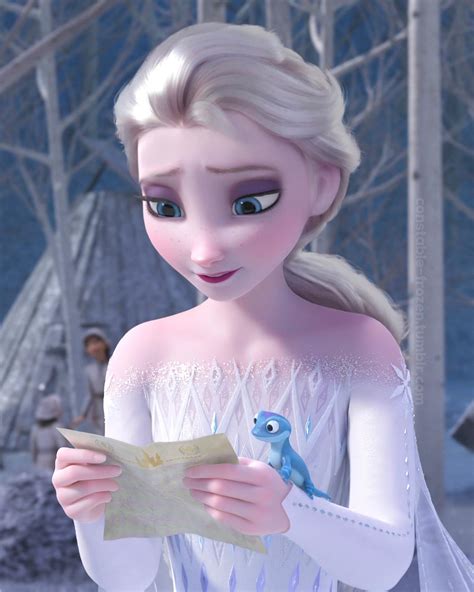 Ponytail Elsa (Constable-frozen.tumblr.com) : r/Frozen